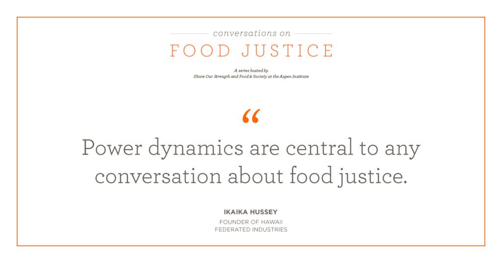 food justice series quote shareourstrength.org