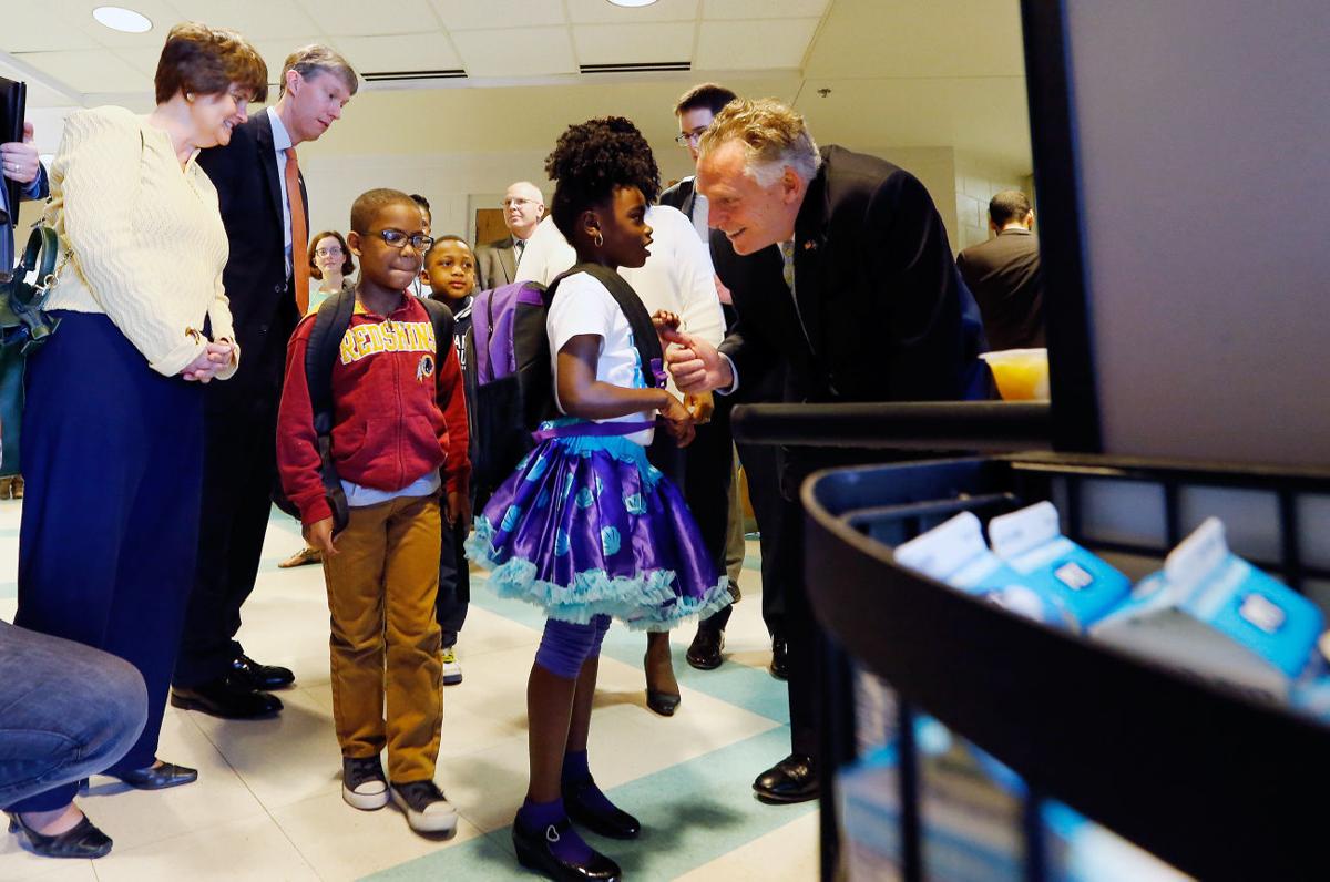 Terry McAulliffe in school